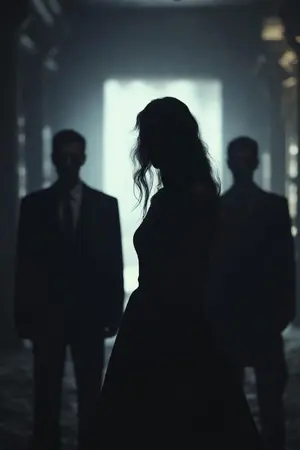 ปกนิยาย เงาที่สามในความรัก