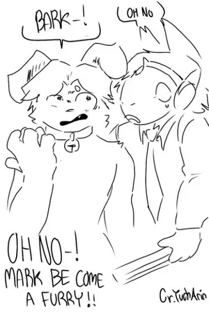 ปกนิยาย OH NO! MARK BE COME A FURRY!