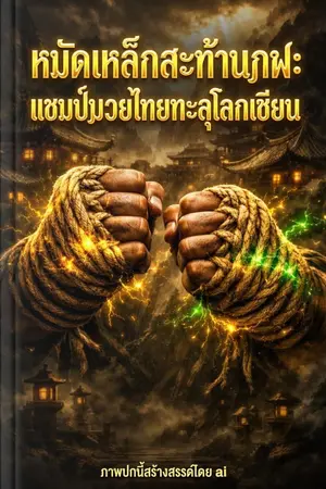 ปกนิยาย หมัดเหล็กสะท้านภพ: แชมป์มวยไทยทะลุโลกเซียน