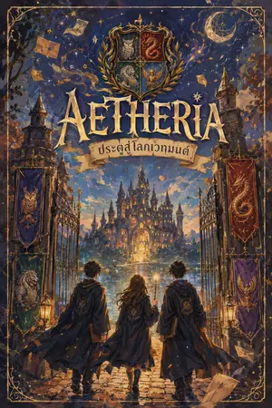 ปกนิยาย AETHERIA : ประตูสู่โลกเวทมนตร์