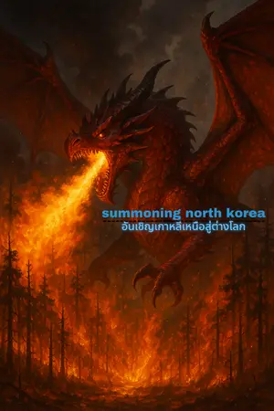 ปกนิยาย summoning north korea อันเชิญเกาหลีเหนือไปสู่ต่างโลก