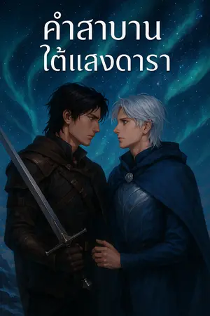 ปกนิยาย คำสาบานใต้แสงดารา