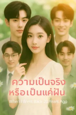 ปกนิยาย ความเป็นจริงหรือเป็นแค่ฝัน: ฉันกลับไปเมื่อ 20 ปีก่อน