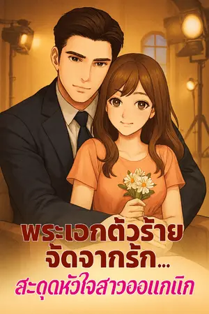 ปกนิยาย พระเอกตัวร้ายจัดฉากรัก…สะดุดหัวใจสาวออแกนิก