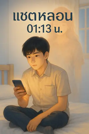 ปกนิยาย แชตหลอนตอน 01:13 น.