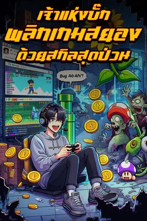ปกนิยาย ผมคือเจ้าแห่งบั๊ก พลิกเกมสยองด้วยสกิลสุดป่วน