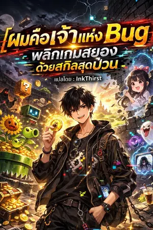 ปกนิยาย ผมคือเจ้าแห่งบั๊ก พลิกเกมสยองด้วยสกิลสุดป่วน