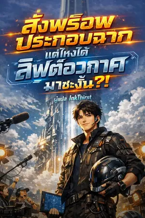 ปกนิยาย สั่งพร็อพประกอบฉาก แต่ไหงได้ลิฟต์อวกาศมาซะงั้น? [นิยายแปล]!