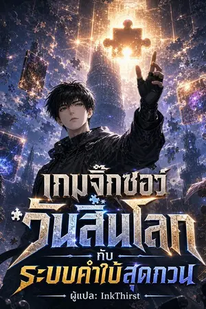 ปกนิยาย เกมจิ๊กซอว์วันสิ้นโลก กับระบบคำใบ้สุดกวน (นิยายแปล)