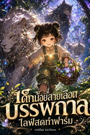 ปกนิยาย เด็กน้อยสายเลือดบรรพกาล ไลฟ์สดทำฟาร์ม