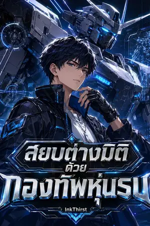 ปกนิยาย สยบต่างมิติด้วยกองทัพหุ่นรบ