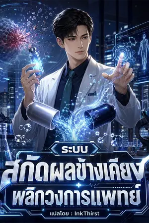 ปกนิยาย ระบบสกัดผลข้างเคียง พลิกวงการแพทย์