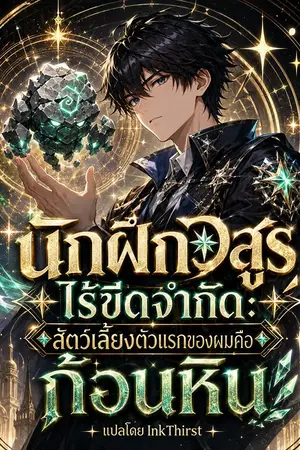 ปกนิยาย นักฝึกอสูรไร้ขีดจำกัด: สัตว์เลี้ยงตัวแรกของผมคือก้อนหิน