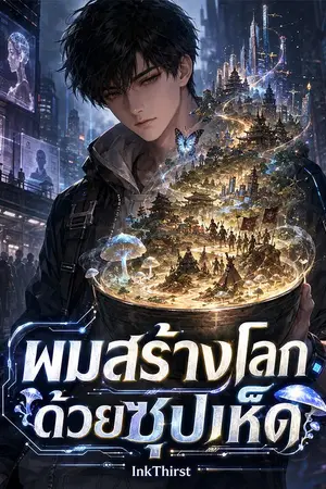 ปกนิยาย ผมสร้างโลกด้วยซุปเห็ด (แปล)