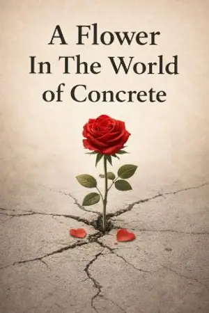 ปกนิยาย A Flower In The World of Concrete ดอกไม้ในโลกแห่งพื้นปูน