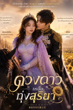 ปกนิยาย ดวงดาวเหนือทุ่งสุริยา
