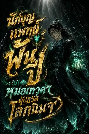 ปกนิยาย นักบุญแพทย์พันปี : วิถีหมอเทวดาผู้ปฏิวัติโลกนินจา