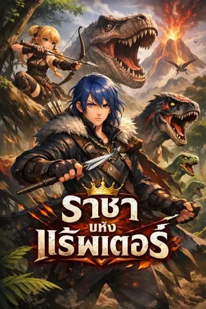 ปกนิยาย ราชาแห่งแร็พเตอร์