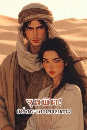 ปกนิยาย จุมพิตแห่งทะเลทรายดาว