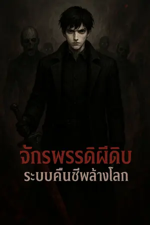 ปกนิยาย จักรพรรดิผีดิบ ระบบคืนชีพล้างโลก