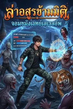 ปกนิยาย ล่าอสูรข้ามมิติ: จอมขมังเวทย์เลเวลอัพ