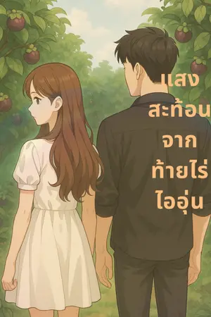 ปกนิยาย แสงสะท้อนจากท้ายไร่ไออุ่น