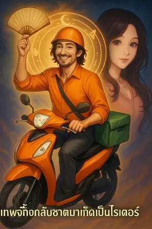 ปกนิยาย เทพจี้กงกลับชาติมาเกิดเป็นไรเดอร์