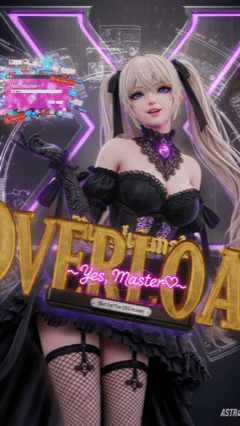 ปกนิยาย Ruzylulana's Overload ค่ะนายท่าน~♡ (แต่ในใจคือท่านประธาน) (Yes, Master~♡ (But I'm The CEO Inside))