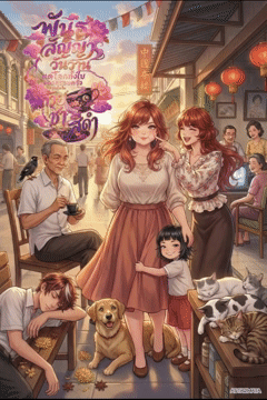 ปกนิยาย พันธสัญญาวันวาน แด่โลกทั้งใบของครอบครัวของฉันในถ้วยชาสีดำ