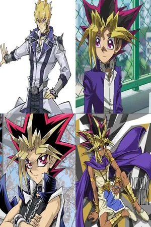 ปกนิยาย Yu-Gi-Oh! Yugi and Kaiba's Mental Illness (Jack Atlas + Pharaoh Atem / Yami Yugi + Muto Yugi)