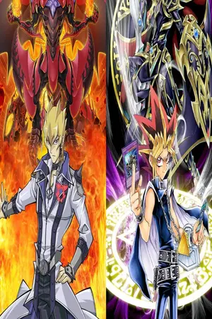 ปกนิยาย Yu-Gi-Oh! Slice of Life with Jack and Atem (Jack Atlas + Atem)