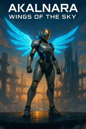 ปกนิยาย Akalnara: Wings of the Sky (อาณาจักรแห่งท้องฟ้า)