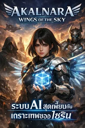 ปกนิยาย ระบบ AI สุดเพี้ยนกับเกราะเทพของ ไซริน
