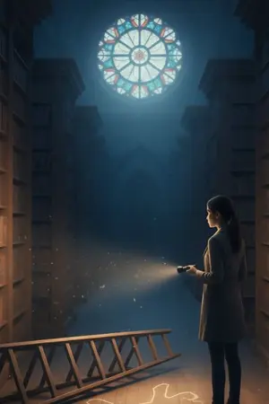 ปกนิยาย ห้องสมุดปริศนาแห่งความเงียบ