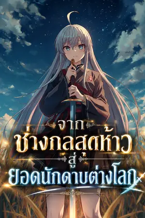 ปกนิยาย จากช่างกลสุดห้าวสู่ยอดนักดาบต่างโลก
