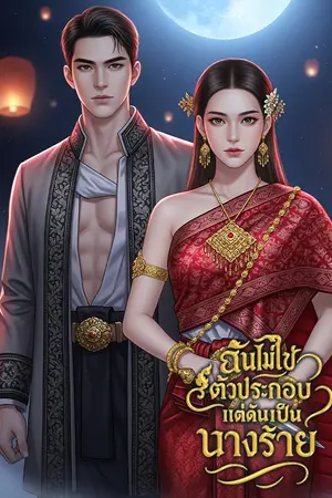 ปกนิยาย ฉันไม่ใช่ตัวประกอบแต่ดันเป็นนางร้าย