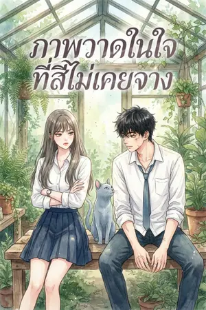 ปกนิยาย ภาพวาดในใจที่สีไม่เคยจาง