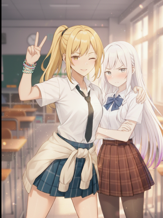 ปกนิยาย เดี๋ยวสิ! นี่พวกฉันเป็นสาวเวทย์กันเหรอ