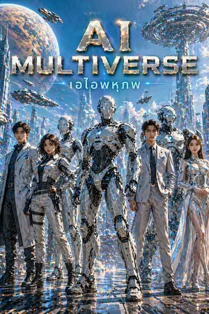 ปกนิยาย เอไอพหุภพ AI Multiverse