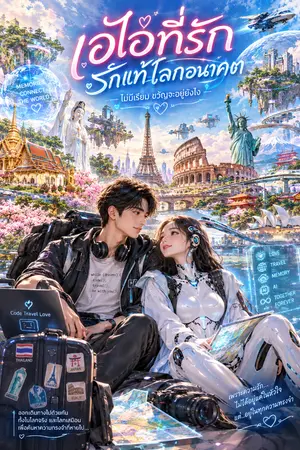 ปกนิยาย เอไอที่รัก รักแท้โลกอนาคต ไม่มีมิเรียม มิ่งขวัญจะอยู่ยังไง