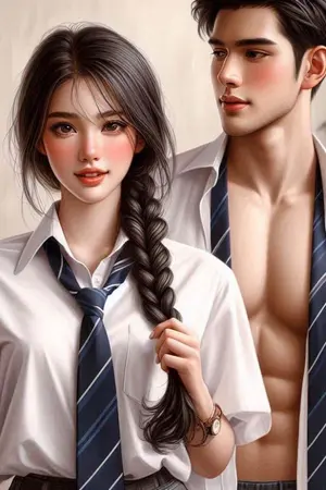 ปกนิยาย จิ๊กโก๋หนุ่มหล่อกับยายเซ่อซ่า