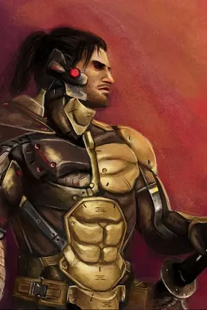 ปกนิยาย [Fanfic Metal Gear Rising x bleach]เรื่องราวของนักดาบสีชาด