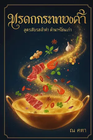 ปกนิยาย มรดกกระทะทองคำ