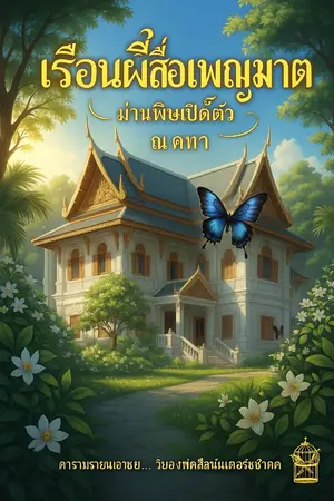ปกนิยาย เรือนผีเสื้อเพฌฆาต เล่ม1 ม่านพิษเปิดตัว