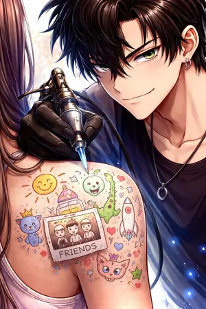 ปกนิยาย The Doodle Tattoo Artist ช่างสักนอกรีต