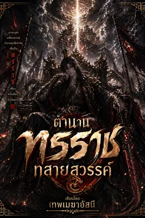 ปกนิยาย ตำนานทรราชทลายสวรรค์