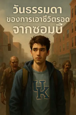 ปกนิยาย วันธรรมดาของการเอาชีวิตรอดจากซอมบี้