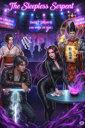 ปกนิยาย คาราโอเกะที่ไม่เคยหลับไหล