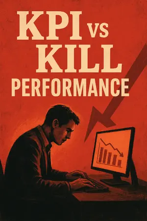 ปกนิยาย “KPI ที่ฆ่าคุณ (When Key Performance Indicators Backfire)”