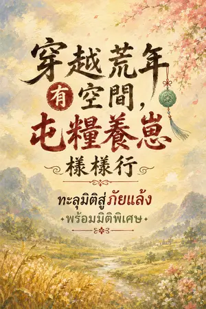 ปกนิยาย (นิยายแปล) ทะลุมิติสู่ภัยแล้ง พร้อมมิติพิเศษ